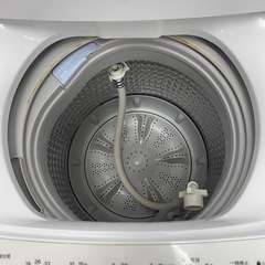 Haier ハイアール 全自動洗濯機 洗濯4.5kg 香アップコース搭載 高濃度洗浄 BW-45A-W ホワイト 2021年製 動作確認済の画像