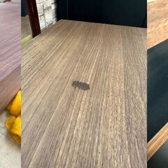 テレビボード ダークブラウン 木目模様 幅150㎝ 奥行39.5㎝×高さ30.5㎝ ボード TV台 AVボード★近隣配送無料 買取帝国 朝霞店の画像