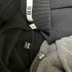 ユニクロ　タートルネック3枚の画像