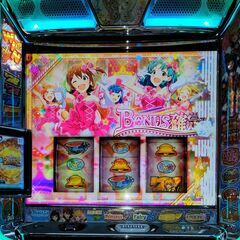 スマスロ実機　アイドルマスター ミリオンライブ! ネクストプロローグ　スマスロユニット付　バイブON／OFFスイッチ付　の画像