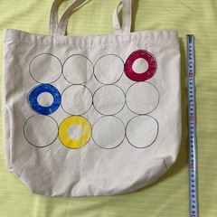 マスキングテープ 柄トートバッグの画像