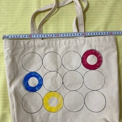 マスキングテープ 柄トートバッグの画像