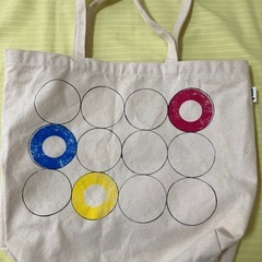 マスキングテープ 柄トートバッグの画像