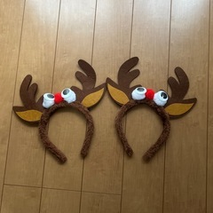 クリスマスのカチューシャの画像