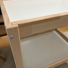 【美品】IKEA スニーグラル おむつ替え台の画像