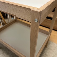 【美品】IKEA スニーグラル おむつ替え台の画像
