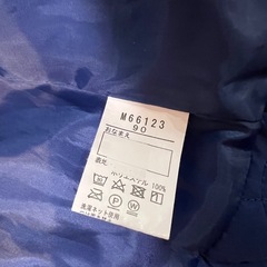 moujonjonコート　さくらんぼ柄　90　の画像