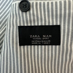 ⭐️早い者勝ち⭐️ ZARA グレー テーラードジャケットの画像