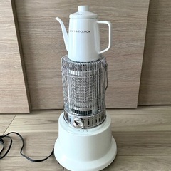モダンデコ　レトロ　電気ストーブの画像