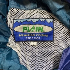PLAIN レインコート　Lサイズの画像