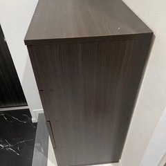 木製収納チェスト、収納タンスの画像