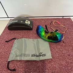 中販紅　【Week】SWANSゴーグル OG-6 付属品あり　現状渡し　11-09-12 の画像