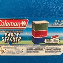 コールマンクーラーボックスの画像