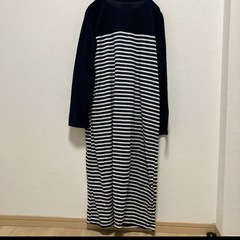 マタニティパジャマ　ロングワンピースL の画像