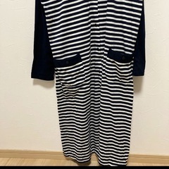 マタニティパジャマ　ロングワンピースL の画像