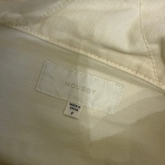 MOUSSY ジャケット の画像