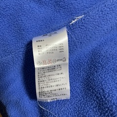 裏フリース花柄コート　120cm の画像