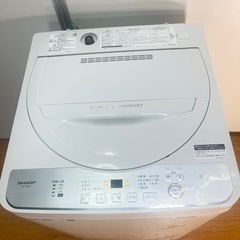 SHARP洗濯機 2019年製 5.5kgの画像