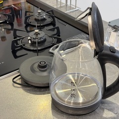 電気ケトル ガラス 1.0Lの画像