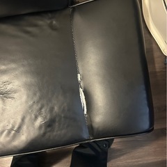 レザー合皮ソファの画像