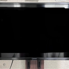 2021年製！液晶テレビ 32V型 QRT-32W2K ハイビジョン　テレビ台付き　の画像