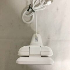 【北見市発】ニトリ NITORI USB LED デスクライト DX-SX20WH 白 コードレス 充電式 卓上 折りたたみ 調色 (E3714wM)の画像