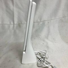 【北見市発】ニトリ NITORI USB LED デスクライト DX-SX20WH 白 コードレス 充電式 卓上 折りたたみ 調色 (E3714wM)の画像