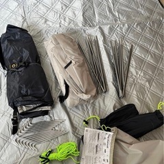 tomount アルミ　ドームテントの画像