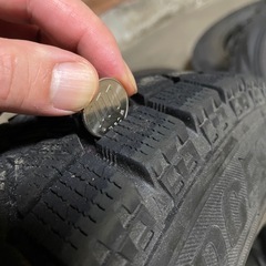 145 80 R13スタッドレスタイヤホイールセットの画像