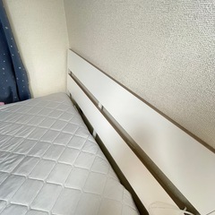 イケヤ　ダブルベッドの画像