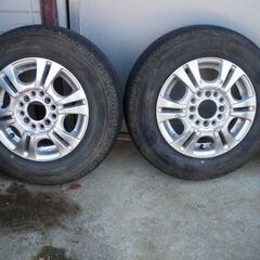 アルミホイールセット ４本  タイヤ：145R12 6PRの画像