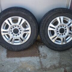 アルミホイールセット ４本  タイヤ：145R12 6PRの画像