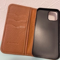 hanatora ハナトラ iphone 12 pro 本革 スマホケース新品⭐︎未使用の画像