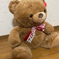 大きくてかわいい！くまのぬいぐるみ　　の画像