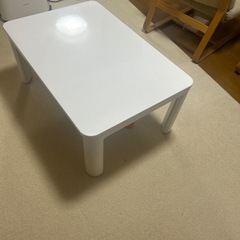 急募　こたつ 長方形 カジュアルコタツ YKC-9061HG WHの画像