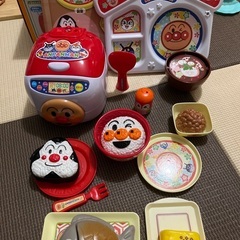 アンパンマン　おしゃべりすいはんき　和食セットの画像