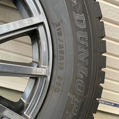 ヨコハマタイヤスタッドレス4本ホイールセット215/65/R16インチの画像