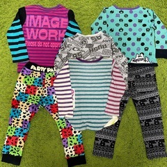 子供服100・110㎝（長袖・長ズボン） 5点セット
の画像