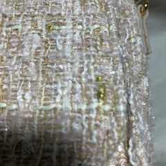 新品未使用、ツィードチェーンバッグの画像