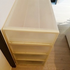 収納ケース 四段の画像