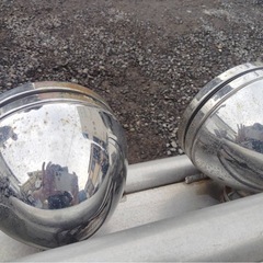 【希少】REMCO レンコ アルミ ルーフラック 作業デッキ付 ランクル70/80 サファリ ハイラックス等 4灯フォグ付きの画像