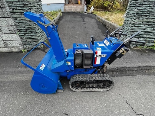 商談中　即使用可能！ヤマハ 除雪機 YT875E 電動シューター　8馬力