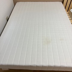 ニトリ　ダブルベッドの画像