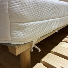 ニトリ　ダブルベッドの画像