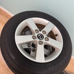 プレマシー純正ホイール　195／65／15 夏タイヤ付き　の画像