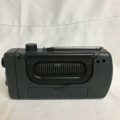 【北見市発】アイワ aiwa RADIO RECEVER FR-C3 黒 防災 ポータブル ワイドFM (E3716wM)の画像