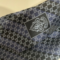 GUCCI ネイビー ネクタイの画像