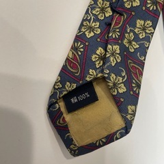 ヴィンテージChristian Dior 花柄ネクタイの画像