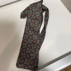 ヴィンテージChristian Dior 花柄ネクタイの画像