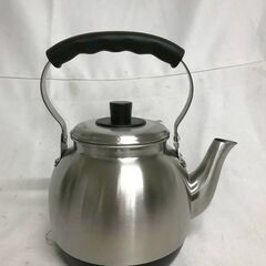 【北見市発】ドリテック DRETEC 電気やかん PO-313 2012年製 1L シルバー 一人暮らし ケトル 卓上 (E3717wM)の画像